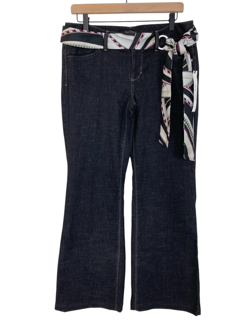 NEW Lightweight Denim Trouser Flare Leg Jean, Size 8